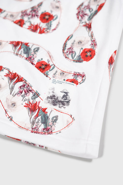 The Hideout Clothing - Opium Poppy Flower Camo Hoodie