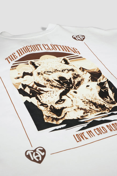 The Hideout Clothing - Love in Cold Blood Oversized Tee