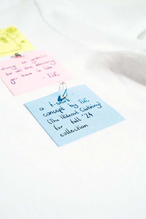 The Hideout Clothing - Sticky Notes Tee